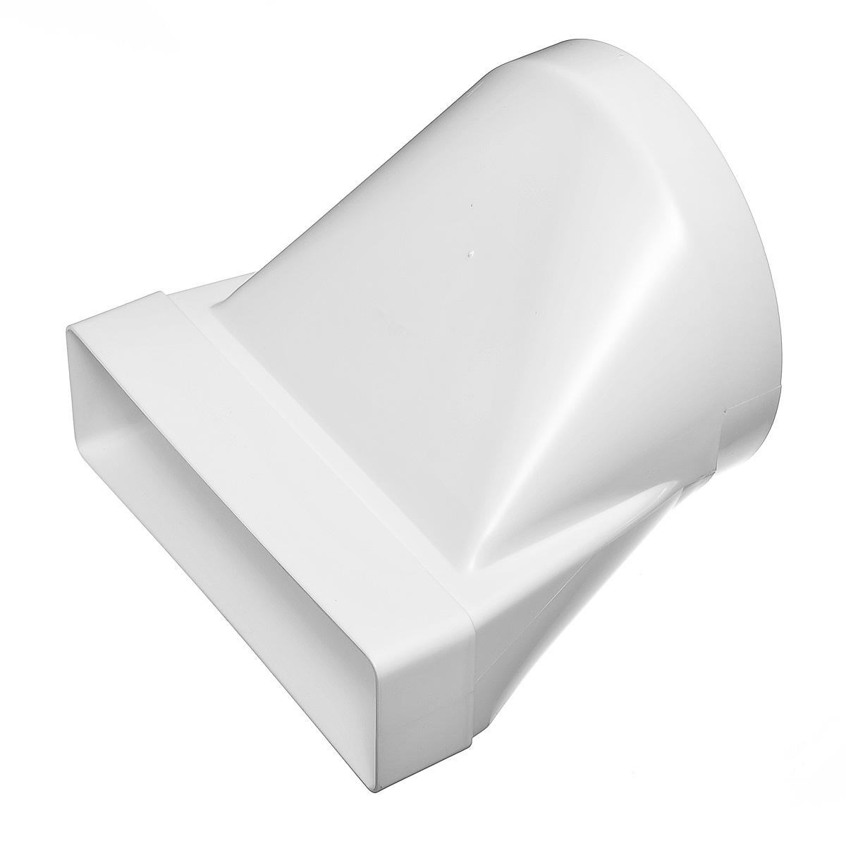 620СП16КП / Соединитель-переход для плоских воздуховодов 60х204мм / d.160мм, ЭРА 620СП16КП