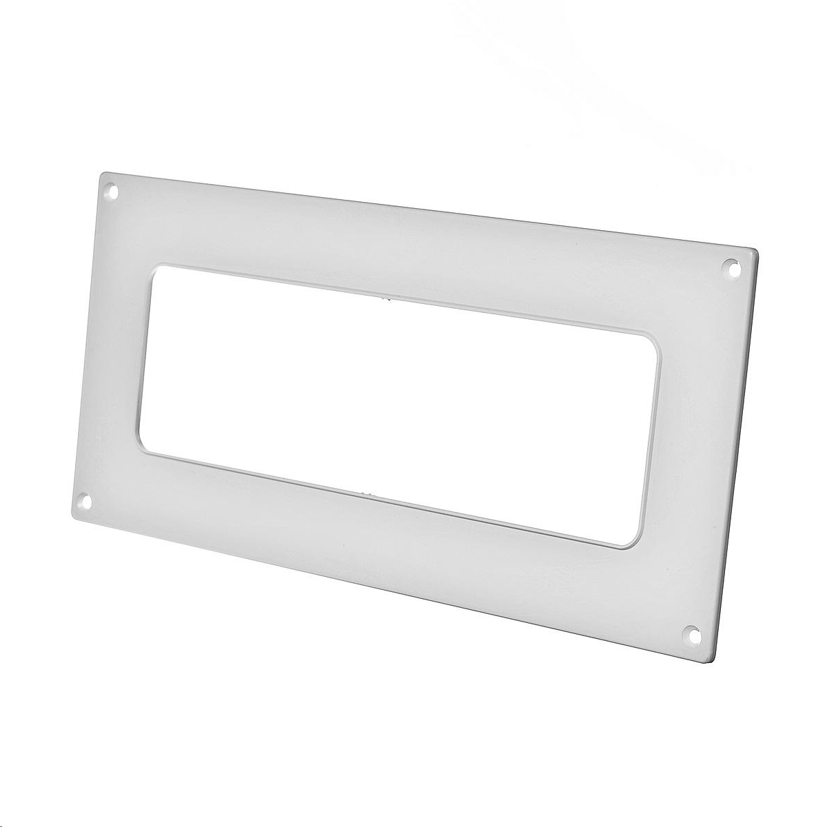 620НПП / Пластина (накладка) настенная для плоских воздуховодов 60х204 мм, ЭРА