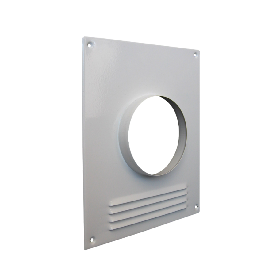 125ПТМР / Площадка торцевая 196х236мм с решёткой + фланец d.125мм, ЭРА