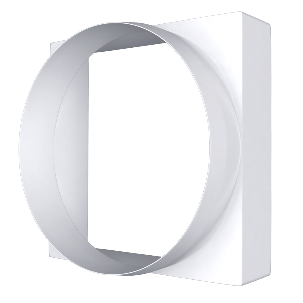 10КВ / Редуктор-переходник 100х100мм /  d.100 мм